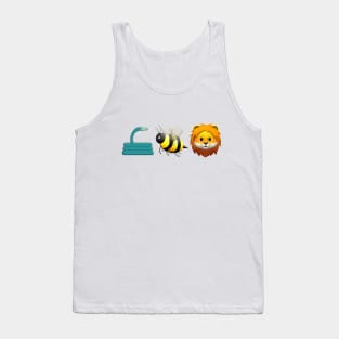 Hose Bee Lion Emoji T-Shirt Tank Top